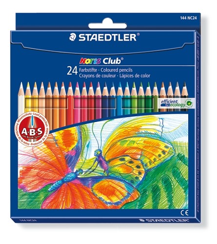 Noris Club kleurpotlood - set 24 st Noris Club kleurpotlood - set 24 st