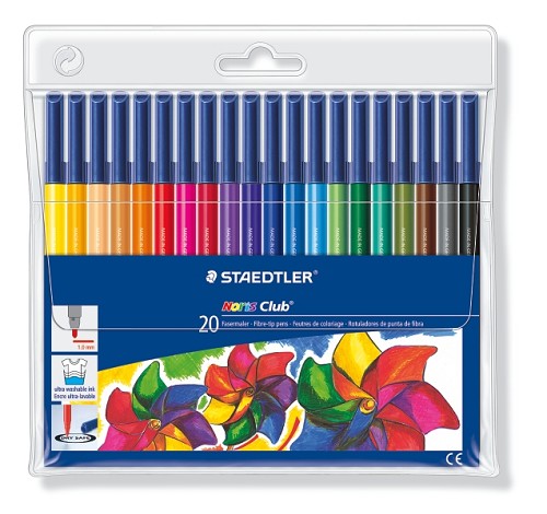 Noris Club kleurstift - set 20 st Noris Club kleurstift - set 20 st