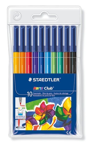 Noris Club kleurstift - set 10 st Noris Club kleurstift - set 10 st