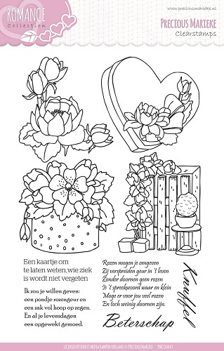 Romance - Clear Stamp - Precious Marieke Romance - Clear Stamp - Precious Marieke