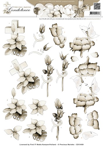 Sympathy Sepia Condeoleance 3D-Knipvel Precious Marieke Sympathy Sepia Condeoleance 3D-Knipvel Precious Marieke