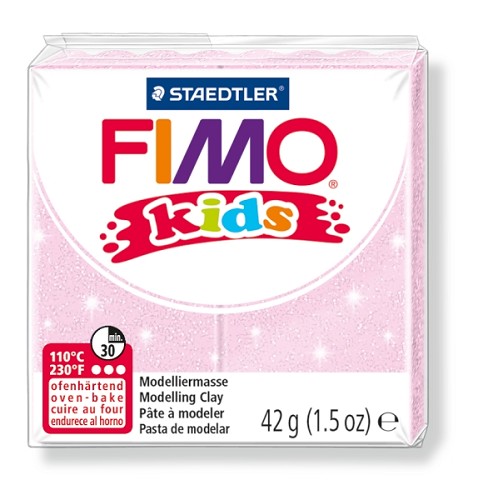 Fimo kids boetseerklei 42 g lichtrose Fimo kids boetseerklei 42 g lichtrose