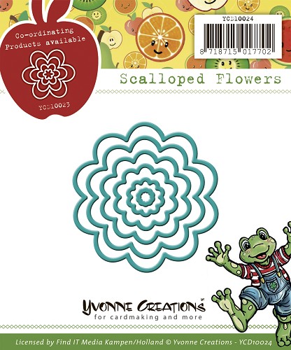 Die - Yvonne Creations - Scallop Die - Yvonne Creations - Scallop