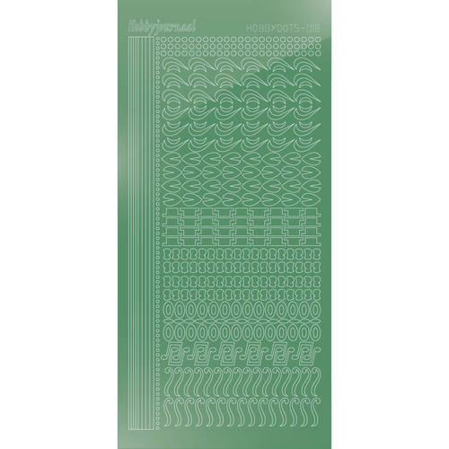 Hobbydots sticker - Mirror Apple Hobbydots sticker - Mirror Apple