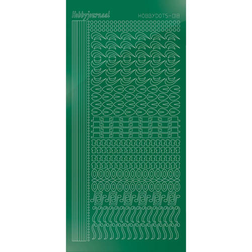 Hobbydots sticker - Mirror Green Hobbydots sticker - Mirror Green