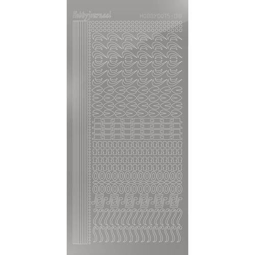 Hobbydots sticker - Mirror - Silver Hobbydots sticker - Mirror - Silver