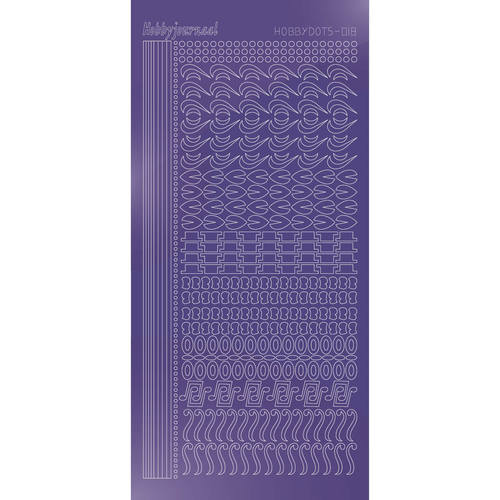 Hobbydots sticker - Mirror Purple Hobbydots sticker - Mirror Purple
