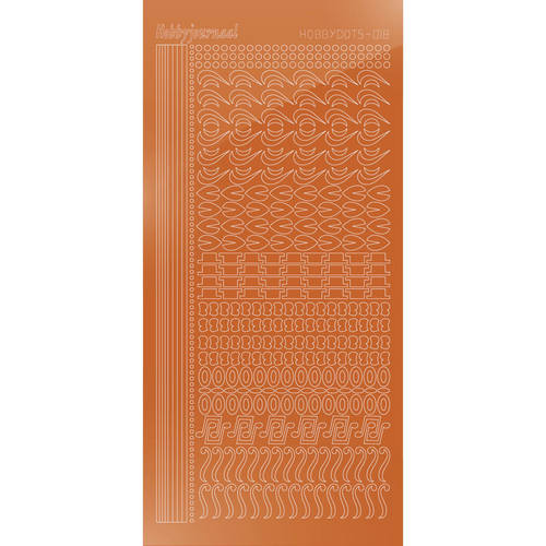 Hobbydots sticker - Mirror Copper Hobbydots sticker - Mirror Copper