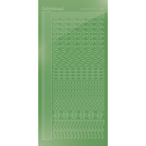 Hobbydots sticker - Mirror Lime Hobbydots sticker - Mirror Lime
