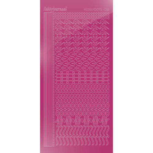 Hobbydots sticker - Mirror Pink Hobbydots sticker - Mirror Pink