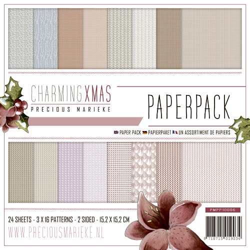 Paperpack - Precious Marieke - Charming Xmas Paperpack - Precious Marieke - Charming Xmas