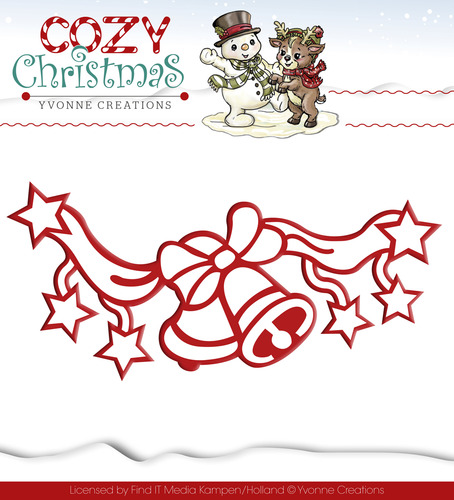 Die - Yvonne Creations - Cozy Christmas - Jingle bells Die - Yvonne Creations - Cozy Christmas - Jingle bells