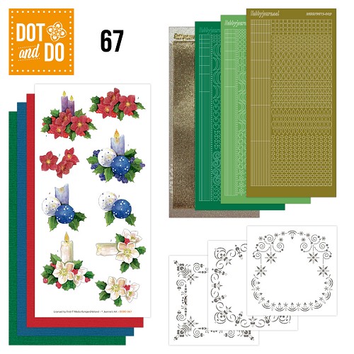 Dot and Do 67 - Christmas Candles Dot and Do 67 - Christmas Candles