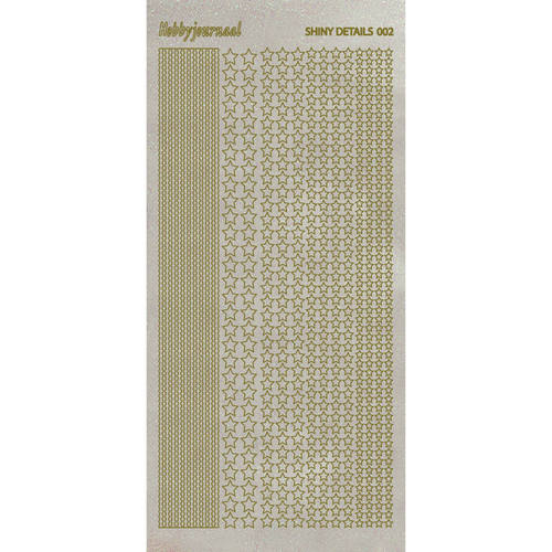 Shiny Details - Stars - Goud Shiny Details - Stars - Goud