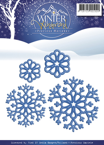 Die - Precious Marieke - Winter Wonderland - Snowflakes