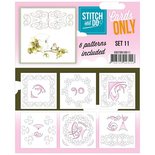 Stitch & Do - Cards only - Set 11 Stitch & Do - Cards only - Set 11
