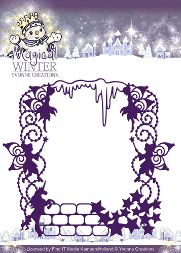 Magical Frame - Magical Winter - Snijmal - Yvonne Creations Magical Frame - Magical Winter - Snijmal - Yvonne Creations