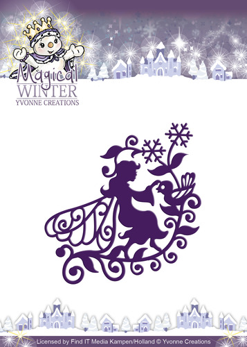 Fairy - Magical Winter - Snijmal - Yvonne Creations Fairy - Magical Winter - Snijmal - Yvonne Creations