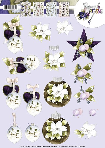 Baubles 3D-Knipvel Precious Marieke Baubles 3D-Knipvel Precious Marieke