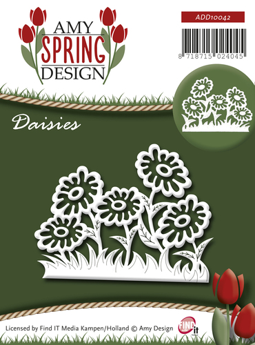 Die - Amy Design - Spring - Daisies Die - Amy Design - Spring - Daisies