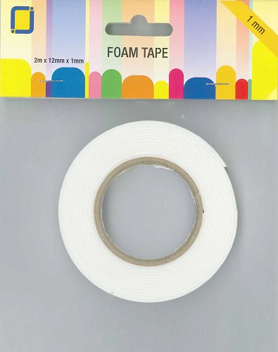 1mm Rol Dubbelzijdig Zelfklevend Foamtape