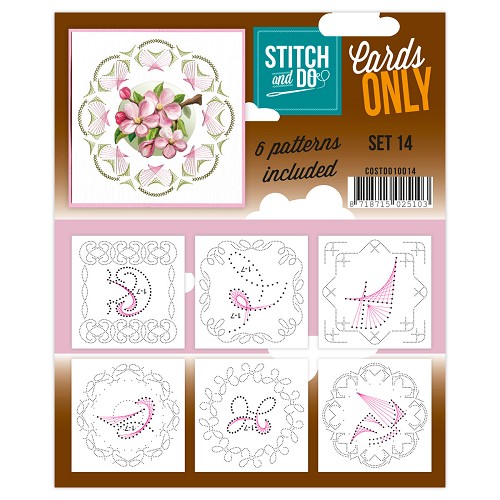 Stitch & Do - Cards only - Set 14 Stitch & Do - Cards only - Set 14