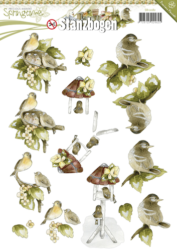 Nr. 1 Springtime 3D-Uitdrukvel Push-Out Precious Marieke Nr. 1 Springtime 3D-Uitdrukvel Push-Out Precious Marieke