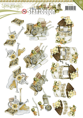 Nr. 3 Springtime 3D-Uitdrukvel Push-Out Precious Marieke Nr. 3 Springtime 3D-Uitdrukvel Push-Out Precious Marieke