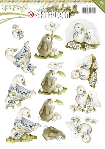 Nr. 4 Springtime 3D-Uitdrukvel Push-Out Precious Marieke Nr. 4 Springtime 3D-Uitdrukvel Push-Out Precious Marieke
