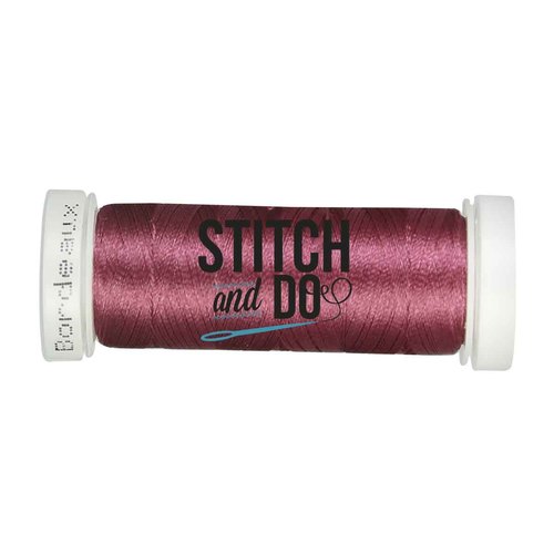 Bordeaux Linnen Garen Stitch & Do