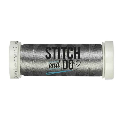 Donkergrijs Linnen Garen Stitch & Do Donkergrijs Linnen Garen Stitch & Do