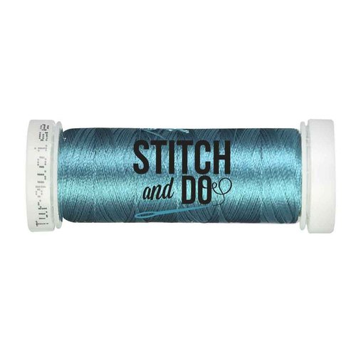 Turquoise Linnen Garen Stitch & Do Turquoise Linnen Garen Stitch & Do