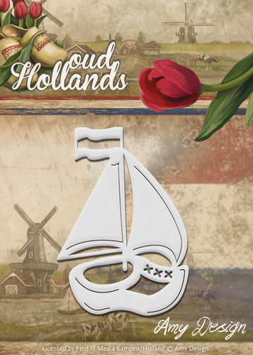 Die - Amy Design - Oud Hollands - Klompboot Die - Amy Design - Oud Hollands - Klompboot
