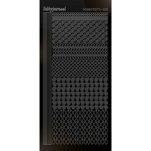 Hobbydots sticker - Adhesive - Black Hobbydots sticker - Adhesive - Black