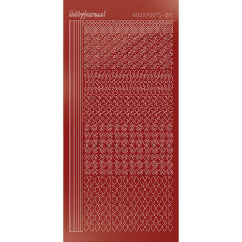 Hobbydots sticker - Mirror Red Hobbydots sticker - Mirror Red