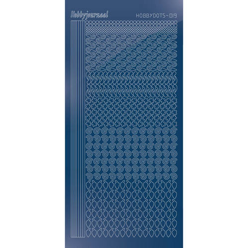Hobbydots sticker - Mirror - Blue Hobbydots sticker - Mirror - Blue