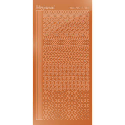 Hobbydots sticker - Mirror Copper Hobbydots sticker - Mirror Copper