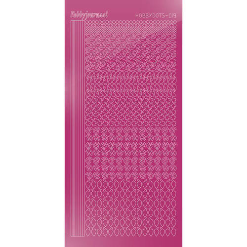 Hobbydots sticker - Mirror Pink Hobbydots sticker - Mirror Pink