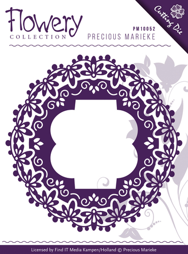 Die - Precious Marieke - Flowery - Fleur-de-Lis Frames Die - Precious Marieke - Flowery - Fleur-de-Lis Frames