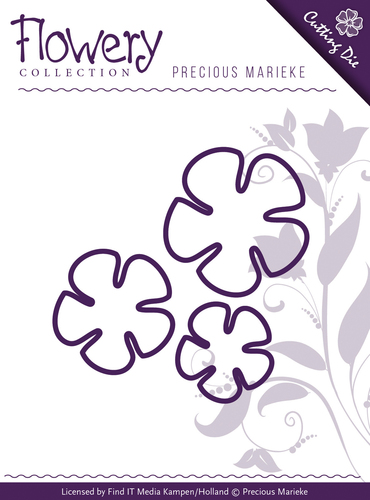 Die - Precious Marieke - Flowery - Buttercup Trio Die - Precious Marieke - Flowery - Buttercup Trio