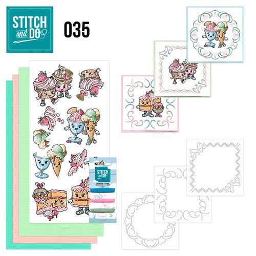 Stitch and Do 35 - Cupcakes Stitch and Do 35 - Cupcakes
