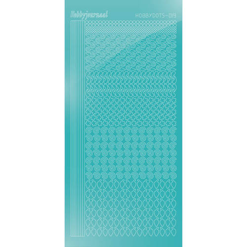 Hobbydots sticker - Mirror - Emerald Hobbydots sticker - Mirror - Emerald