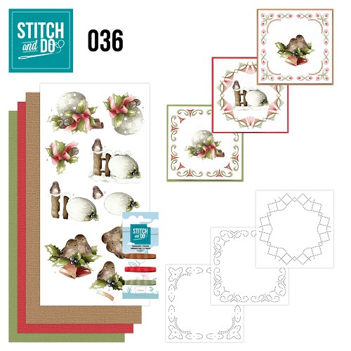 Stitch and Do 36 - Kerstversieringen Stitch and Do 36 - Kerstversieringen