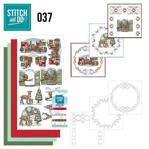 Stitch and Do 37 - Kerstversieringen Stitch and Do 37 - Kerstversieringen