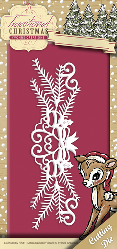 Holiday Garland - Traditional Christmas - Snijmal - Yvonne Creations Holiday Garland - Traditional Christmas - Snijmal - Yvonne Creations