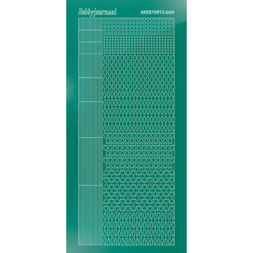 Hobbydots sticker - Mirror - Christmas Green Hobbydots sticker - Mirror - Christmas Green