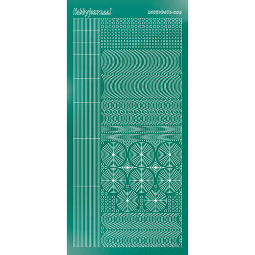 Hobbydots sticker - Mirror - Christmas Green Hobbydots sticker - Mirror - Christmas Green