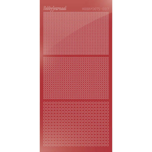 Hobbydots sticker - Mirror - Christmas Red Hobbydots sticker - Mirror - Christmas Red