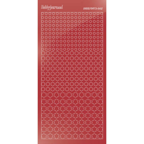 Hobbydots sticker - Mirror - Christmas Red Hobbydots sticker - Mirror - Christmas Red