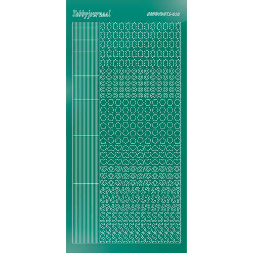 Hobbydots sticker - Mirror - Christmas Green Hobbydots sticker - Mirror - Christmas Green